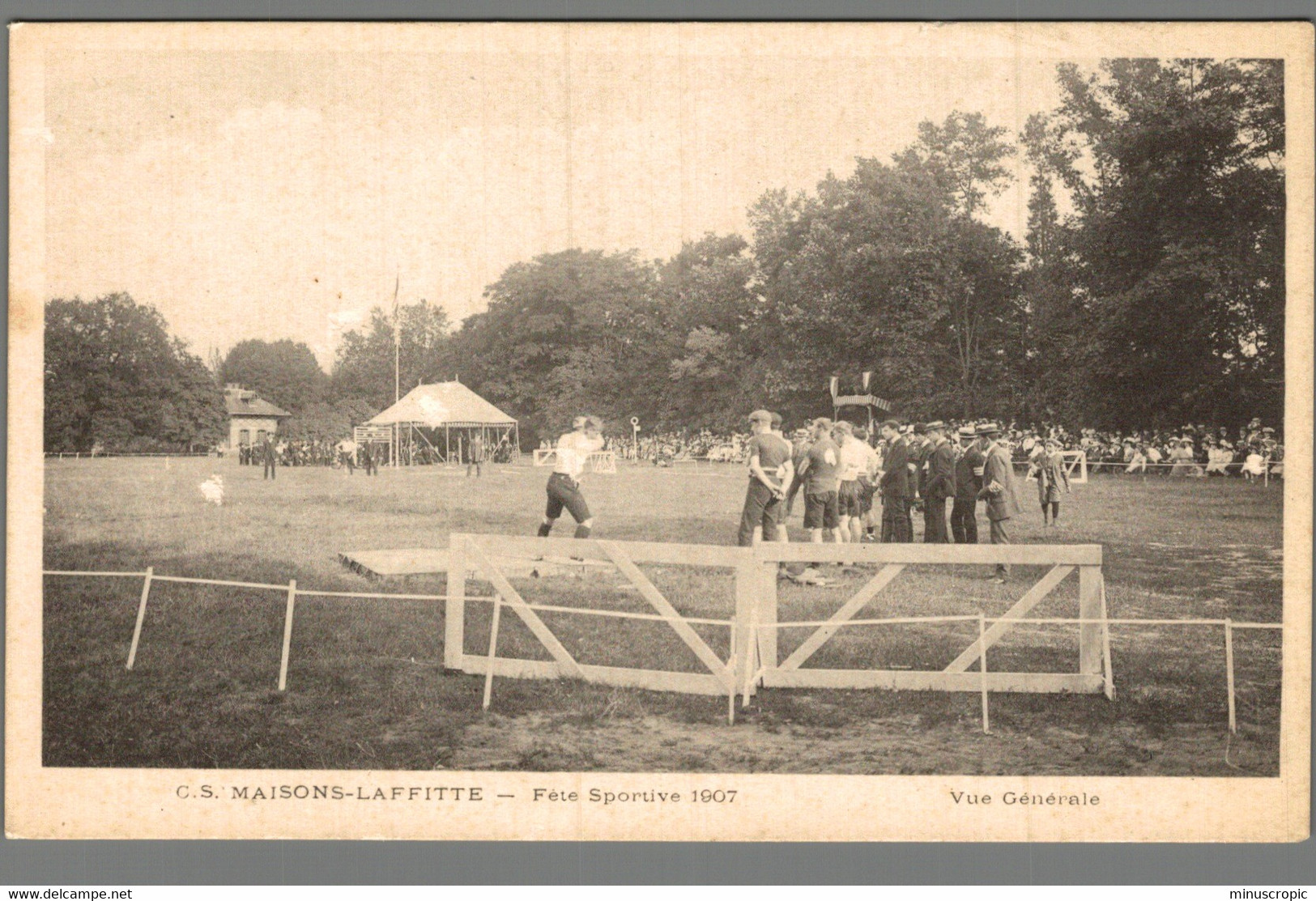 CPA 78 - Maisons Laffitte - Fête Sportive 1907 - Vue Générale - Maisons-Laffitte