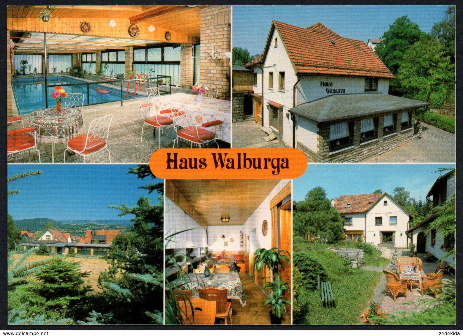 E7610 - TOP Schweina Haus Walburga - Auslese Bild Verlag - Schweina