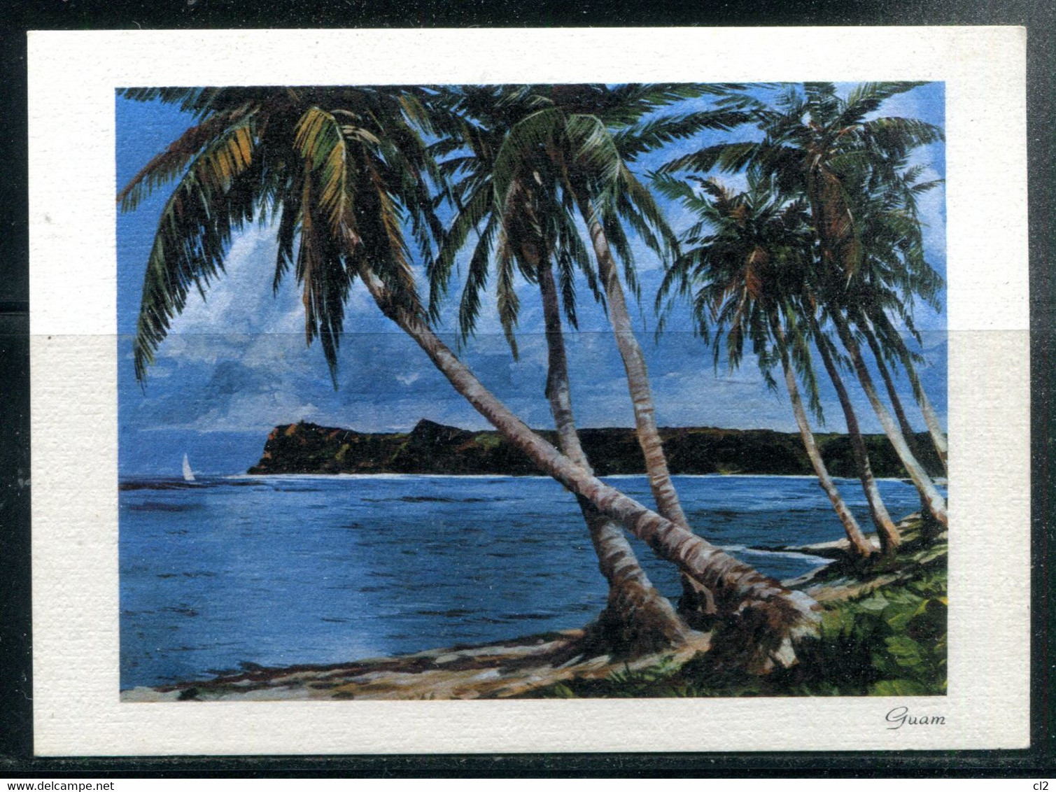 GUAM - Two Lovers Leap (carte Vierge) - Guam