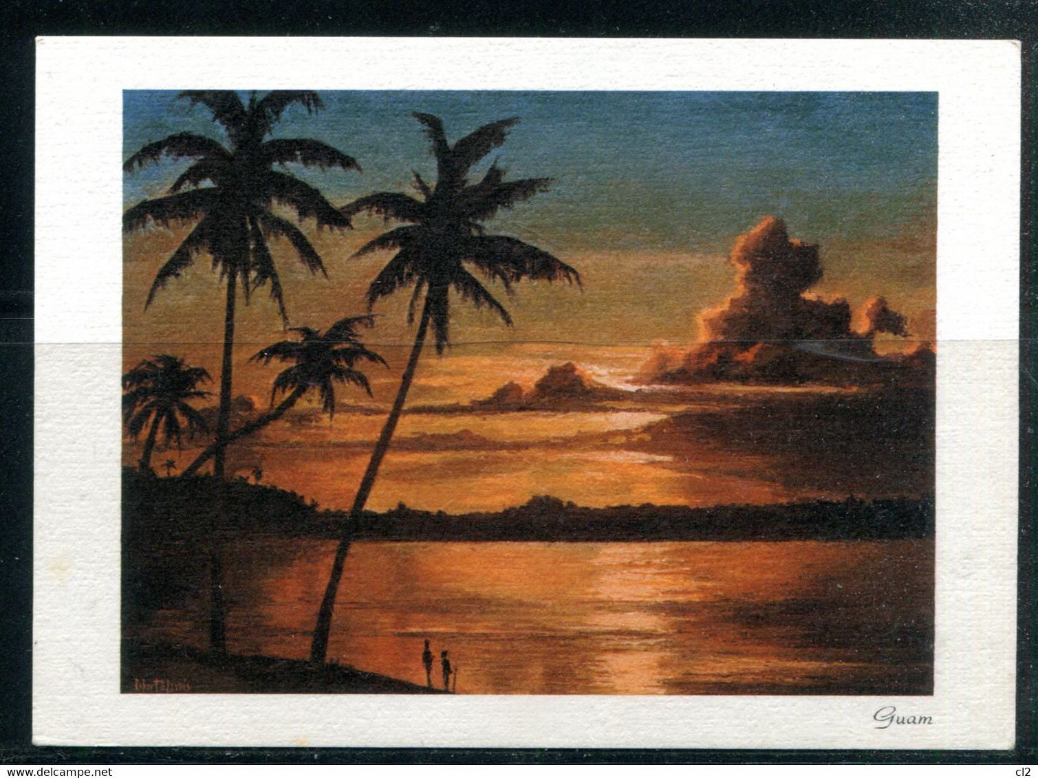 GUAM - Pacific Sunset (carte Vierge) - Guam