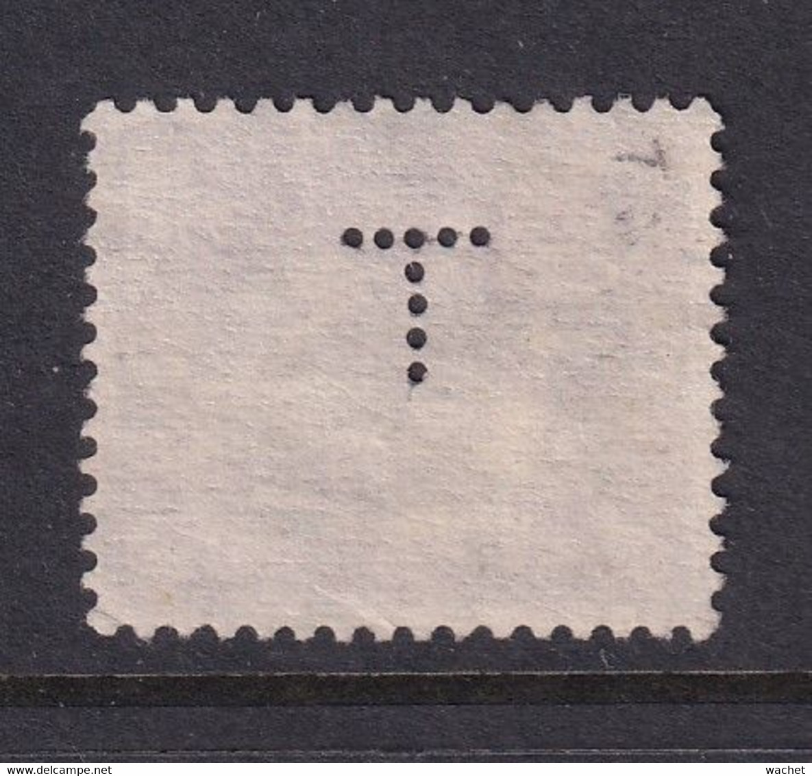 Perfin/perforé/lochung France No 281 T (4?) - Andere & Zonder Classificatie