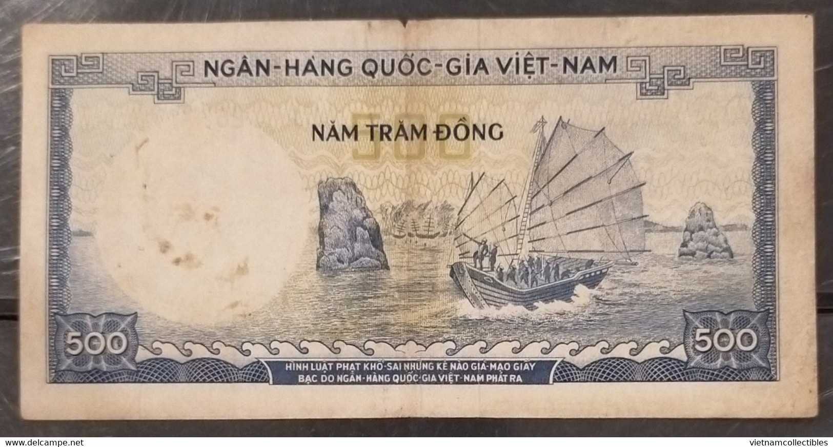 South Viet Nam Vietnam 500 Dông VF Nguyen Hue Banknote Note 1966 - P#23 / 02 Photo - Vietnam