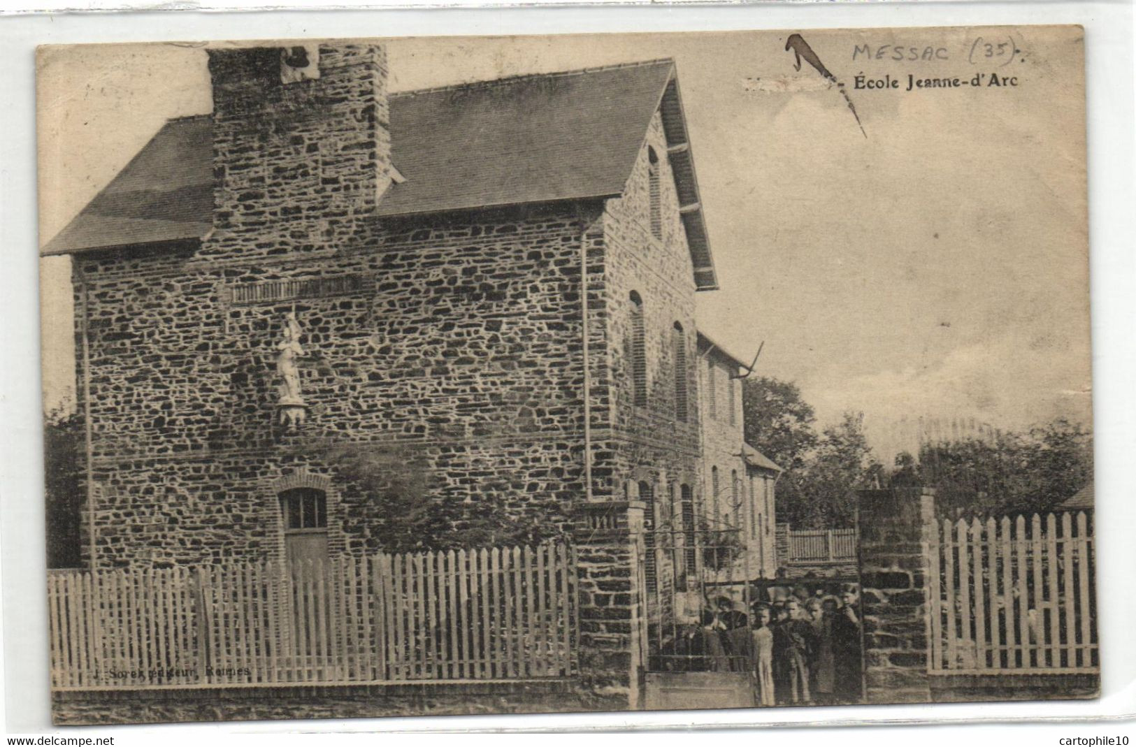 35 ILLE ET VILAINE --   MESSAC  ECOLE JEANNE D ARC - Sonstige & Ohne Zuordnung