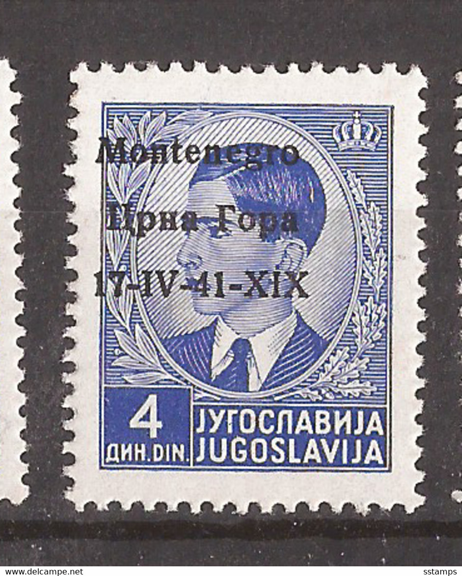 2021-03 -01 ITCGOK   1941 ITALIA MONTENEGRO OCCUPAZZIONE EXCELLENT QUALITY FOR THE COLLECTION  MNH - Montenegro