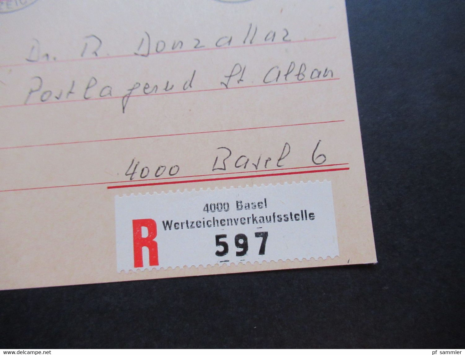 Schweiz FDC 5.1.1976 Zusammendruck KZ 31 aus MHB 54 jeweils als Zusatzfrankatur auf Ganzsache Einschreiben Bern