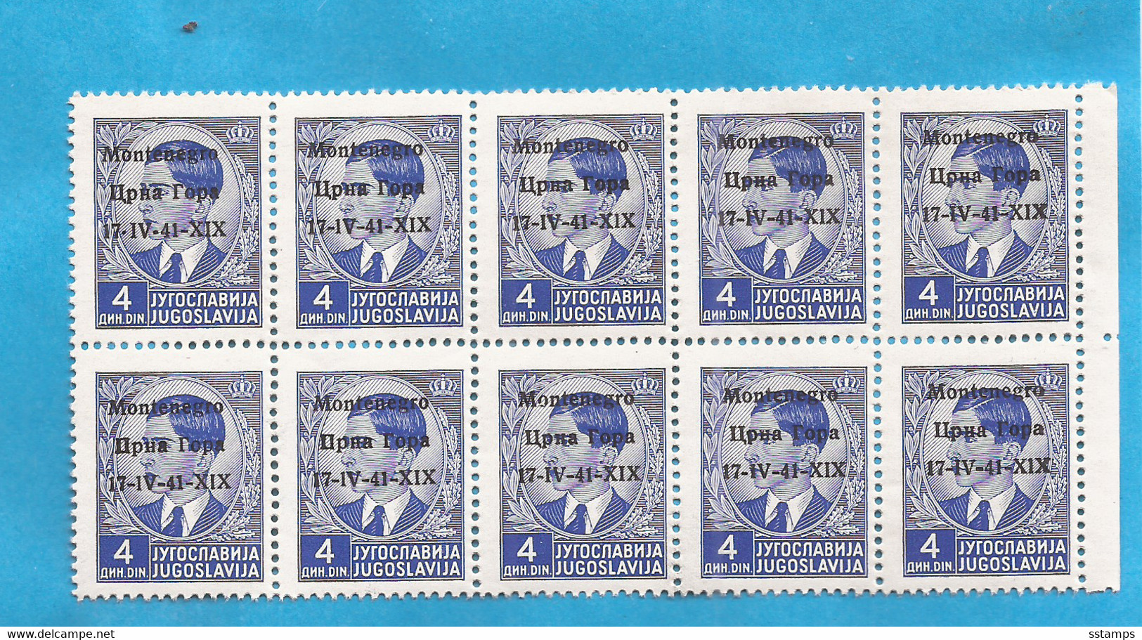 2021-03 -01 ITCGOK   1941 ITALIA MONTENEGRO OCCUPAZZIONE EXCELLENT QUALITY FOR THE COLLECTION  MNH - Montenegro