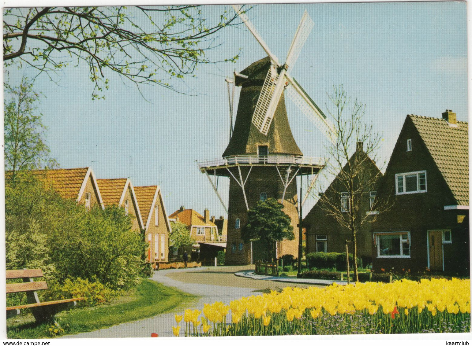 Groeten Uit Heerenveen  - 'Welgelegen' Windmolen/Moulin à Vent/Windmill - (Holland) - Heerenveen