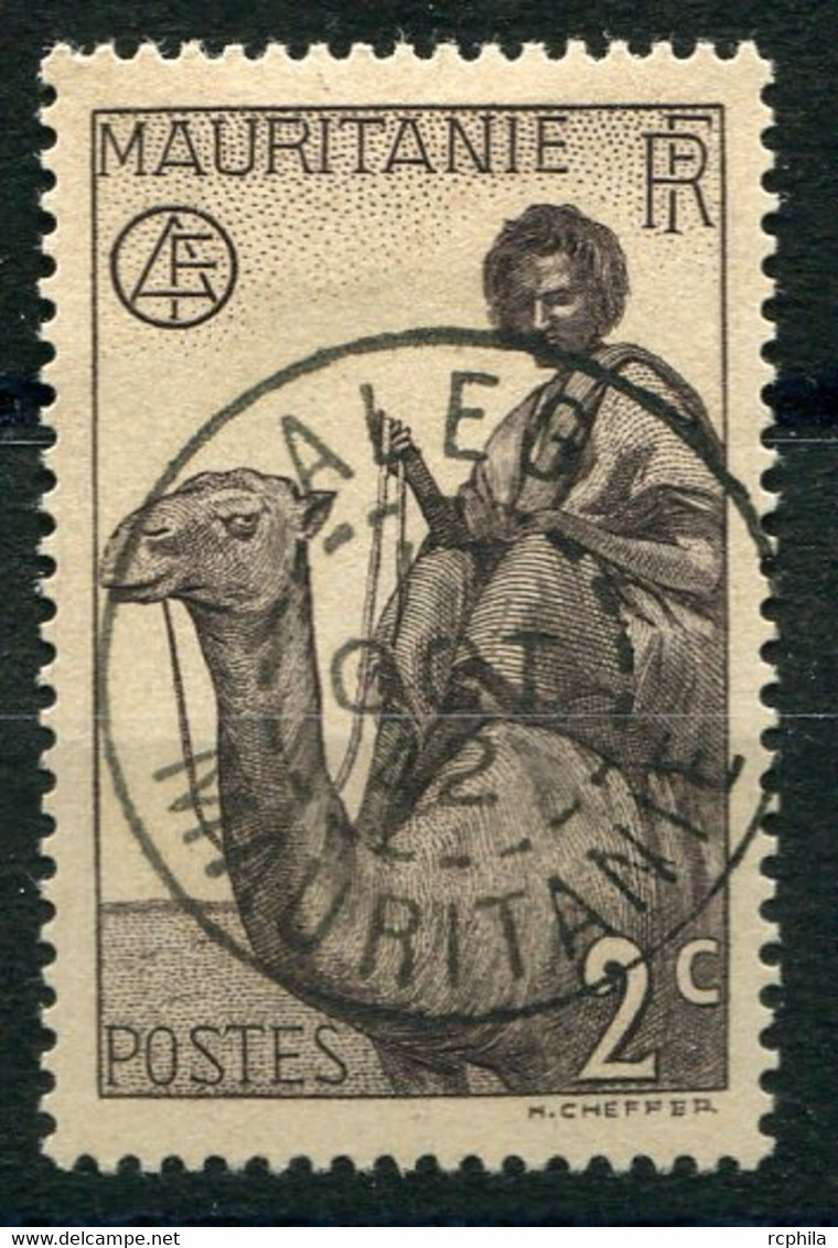RC 19952 MAURITANIE - ALEG BELLE OBLITÉRATION DE 1942 TB - Used Stamps