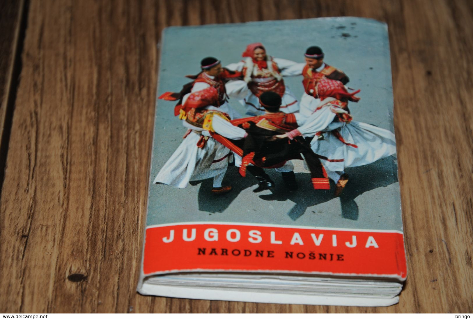 JUGOSLAVIJA  YUGOSLAVIA, NARODNE NOSNJE, 16 CARDS / LEPORELLO /  FOLK COSTUMES - Jugoslawien
