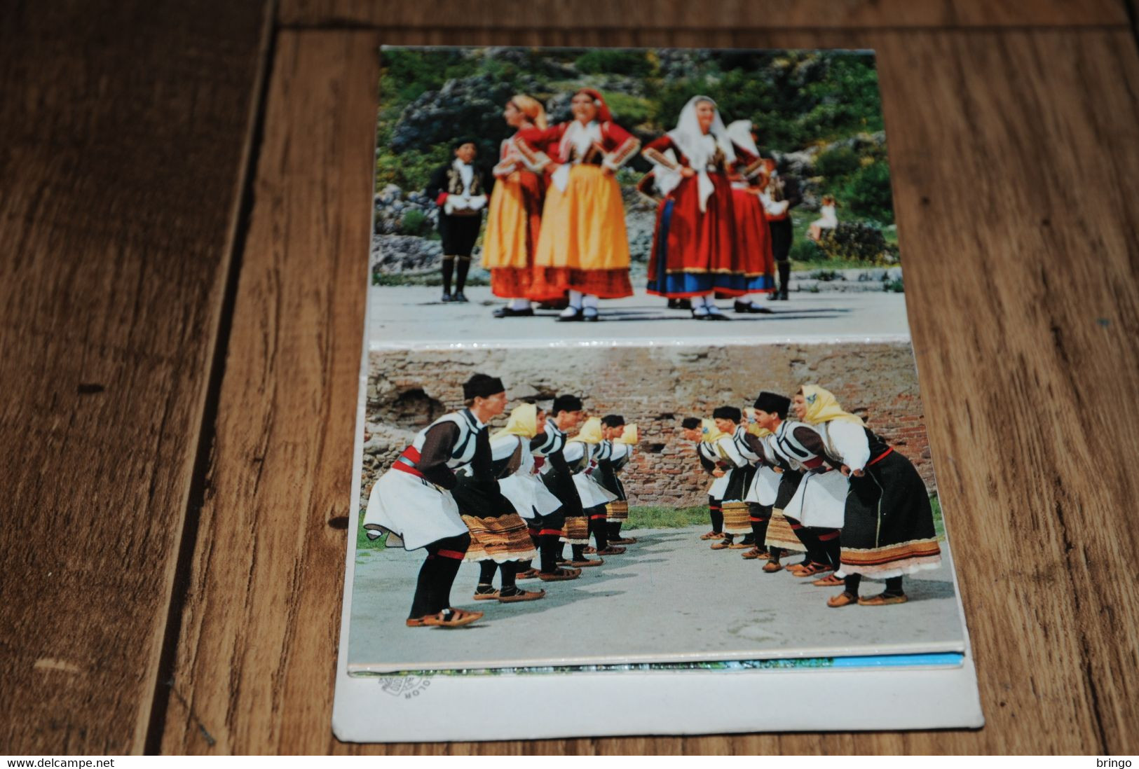 JUGOSLAVIJA  YUGOSLAVIA, NARODNE NOSNJE, 16 CARDS / LEPORELLO /  FOLK COSTUMES