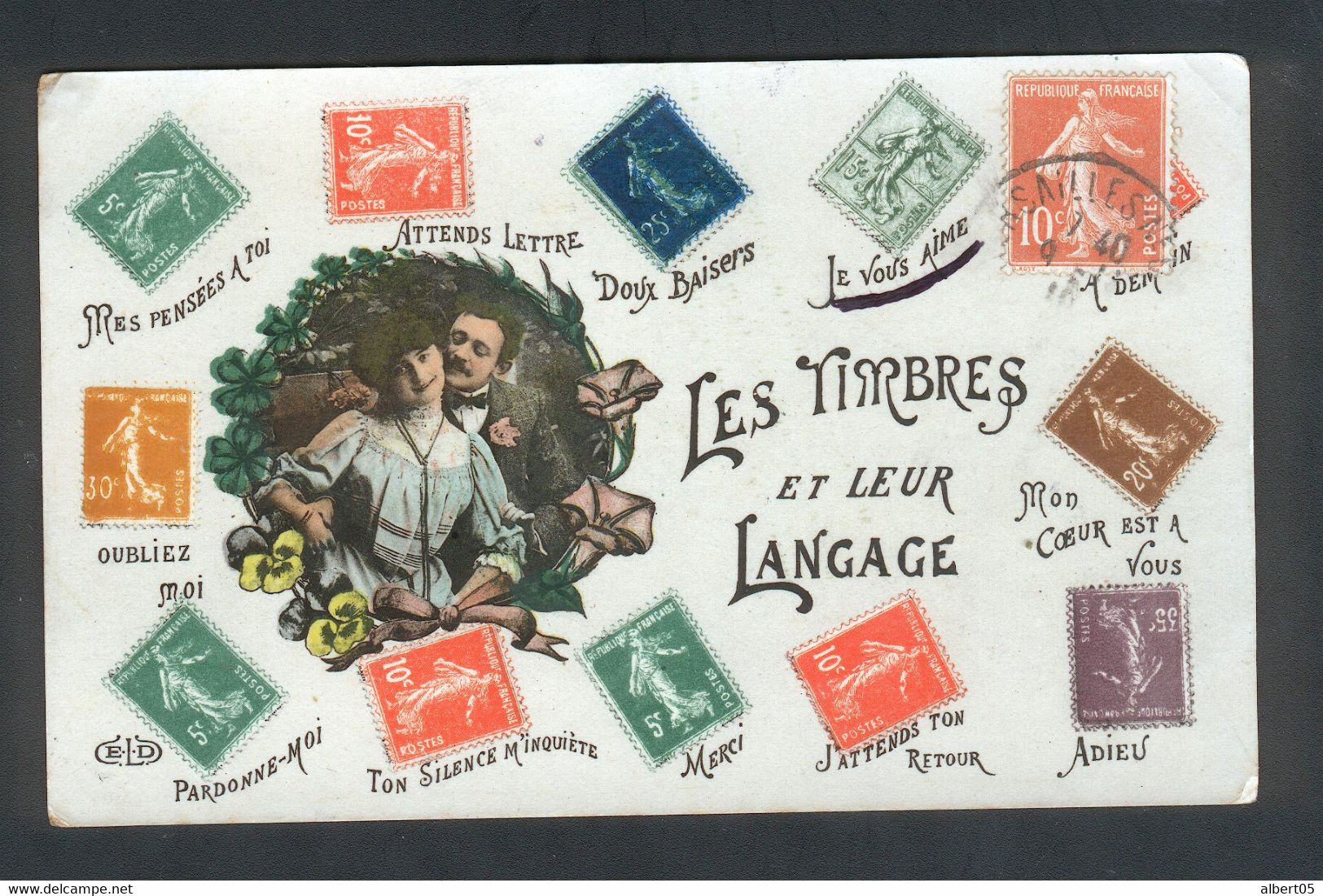 Les Timbres Et Leur Langage - Semeuses - 1910 - Briefmarken (Abbildungen)