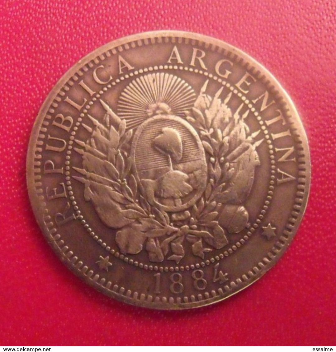 Argentine Argentina. 2 Dos Centavos 1884. Republica Libertad. Diamètre 30 Mm - Argentina