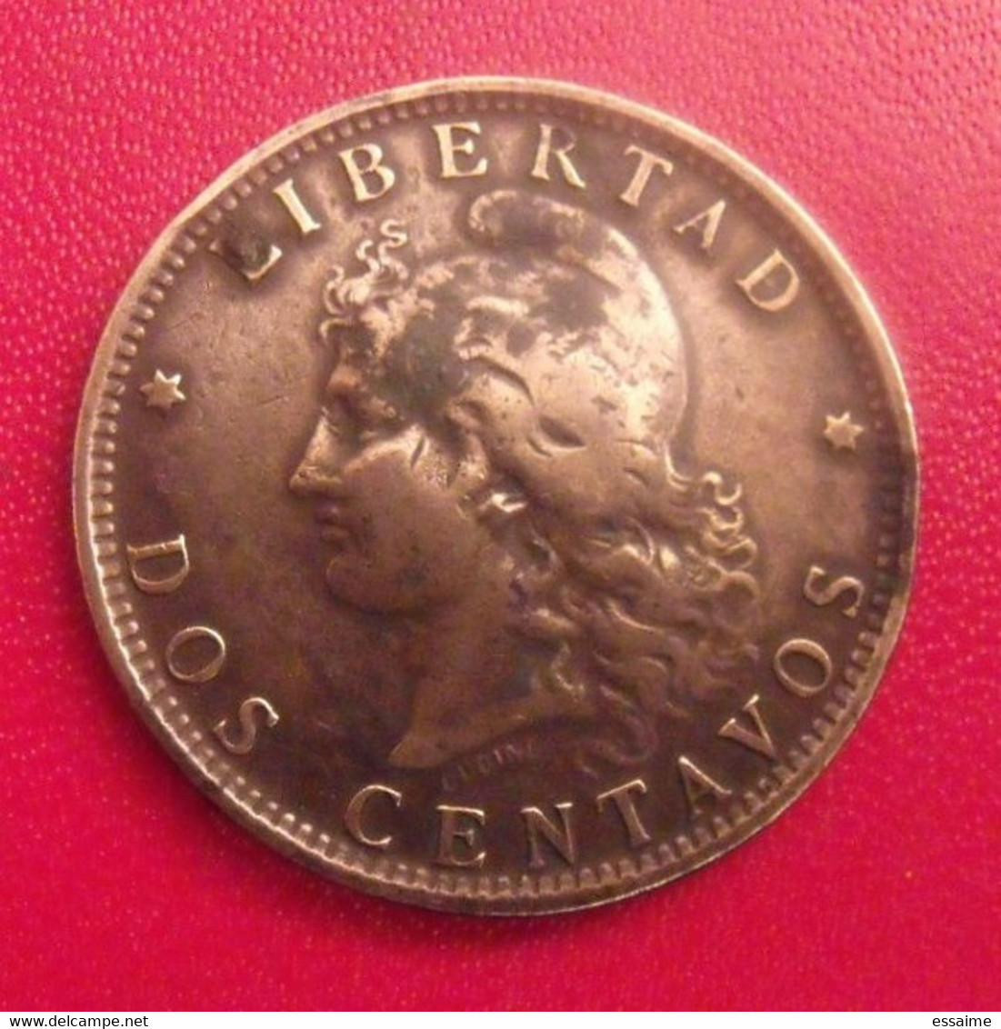 Argentine Argentina. 2 Dos Centavos 1890. Republica Libertad. Diamètre 30 Mm - Argentinië