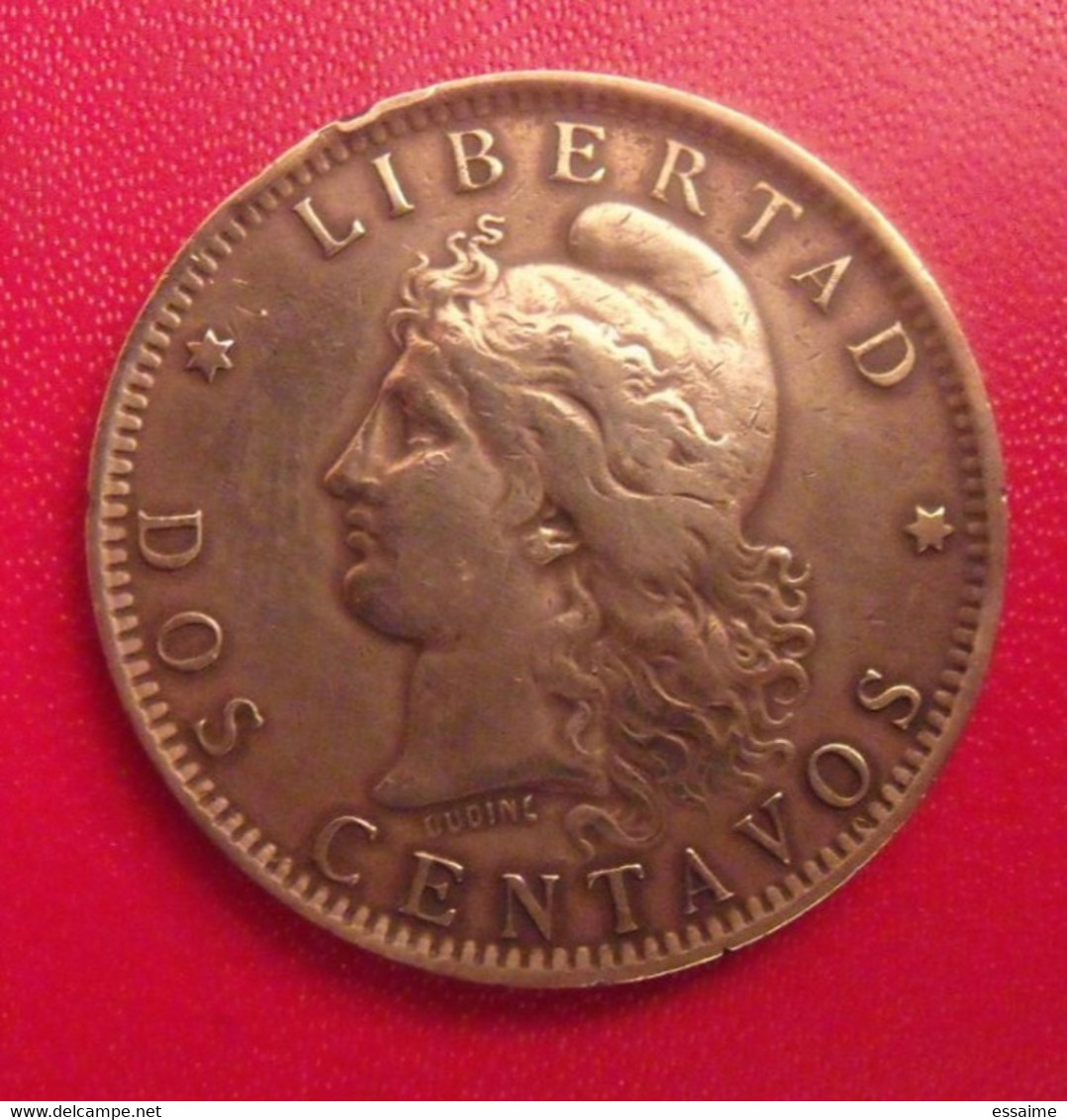 Argentine Argentina. 2 Dos Centavos 1890. Republica Libertad. Diamètre 30 Mm - Argentine