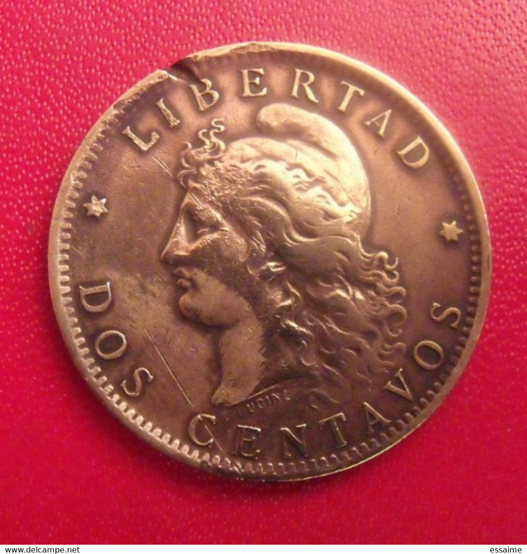 Argentine Argentina. 2 Dos Centavos 1890. Republica Libertad. Diamètre 30 Mm - Argentina