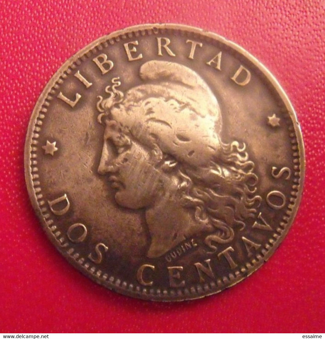 Argentine Argentina. 2 Dos Centavos 1891. Republica Libertad. Diamètre 30 Mm - Argentinië