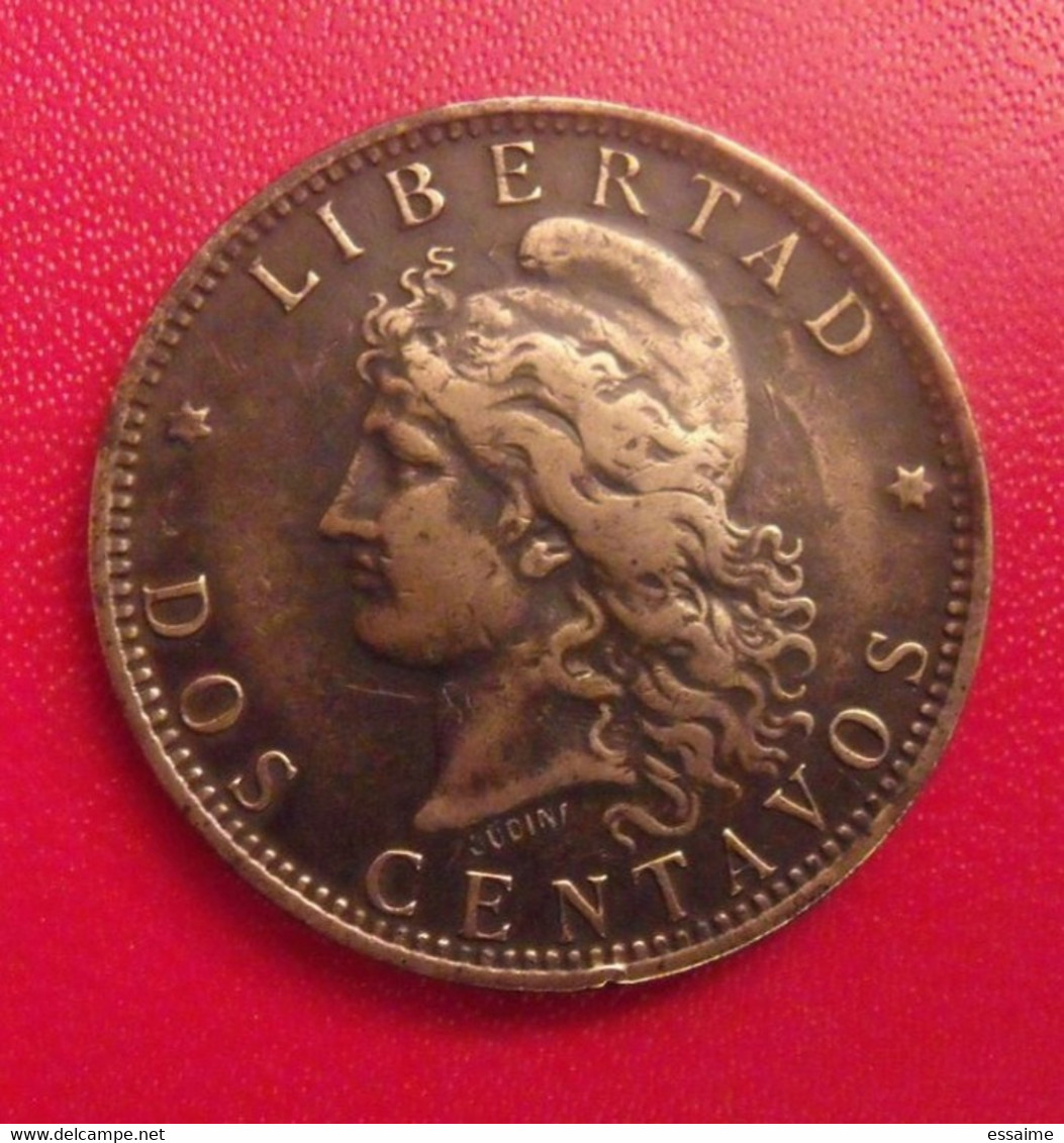 Argentine Argentina. 2 Dos Centavos 1893. Republica Libertad. Diamètre 30 Mm - Argentina