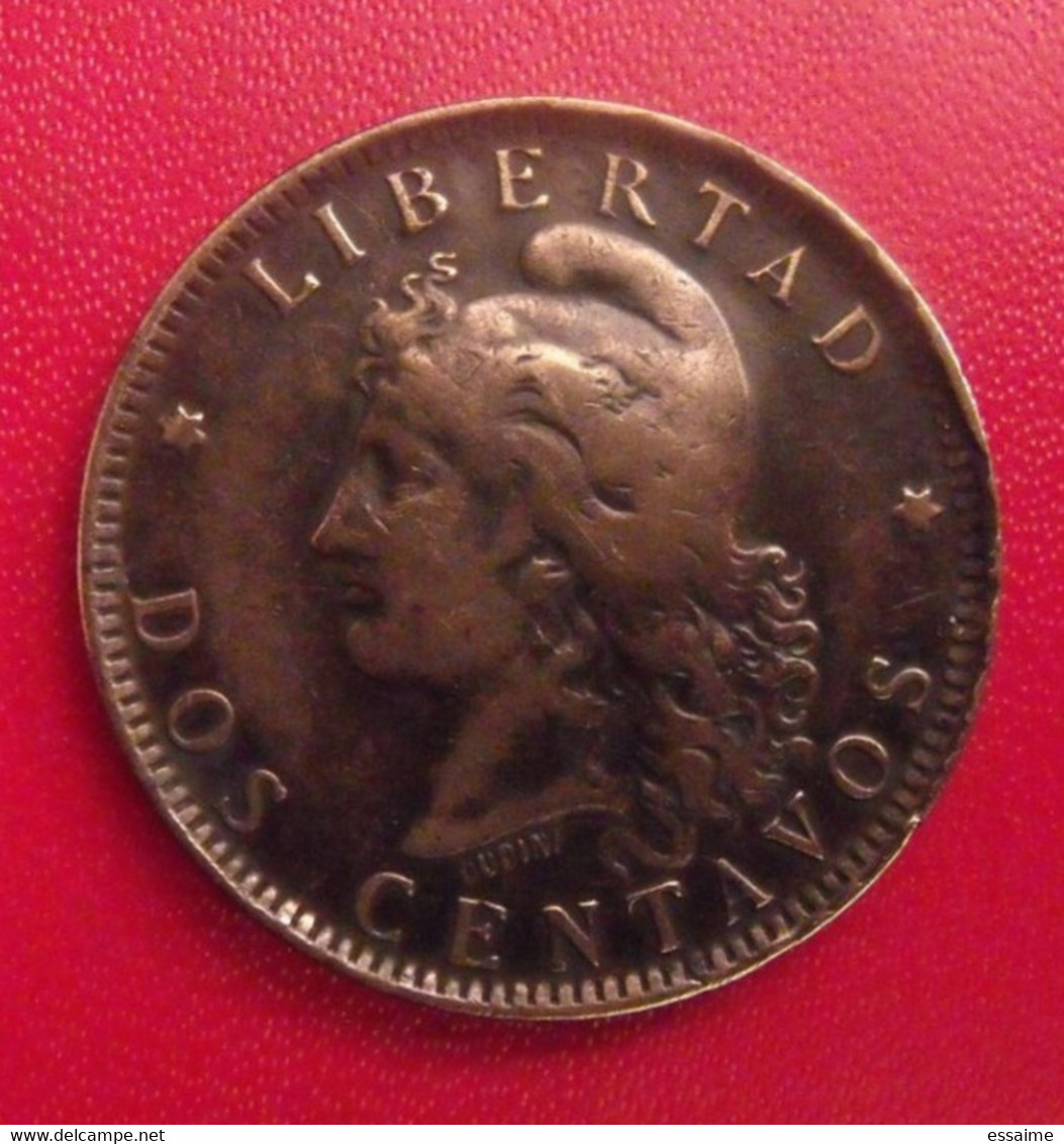 Argentine Argentina. 2 Dos Centavos 1892. Republica Libertad. Diamètre 30 Mm - Argentina