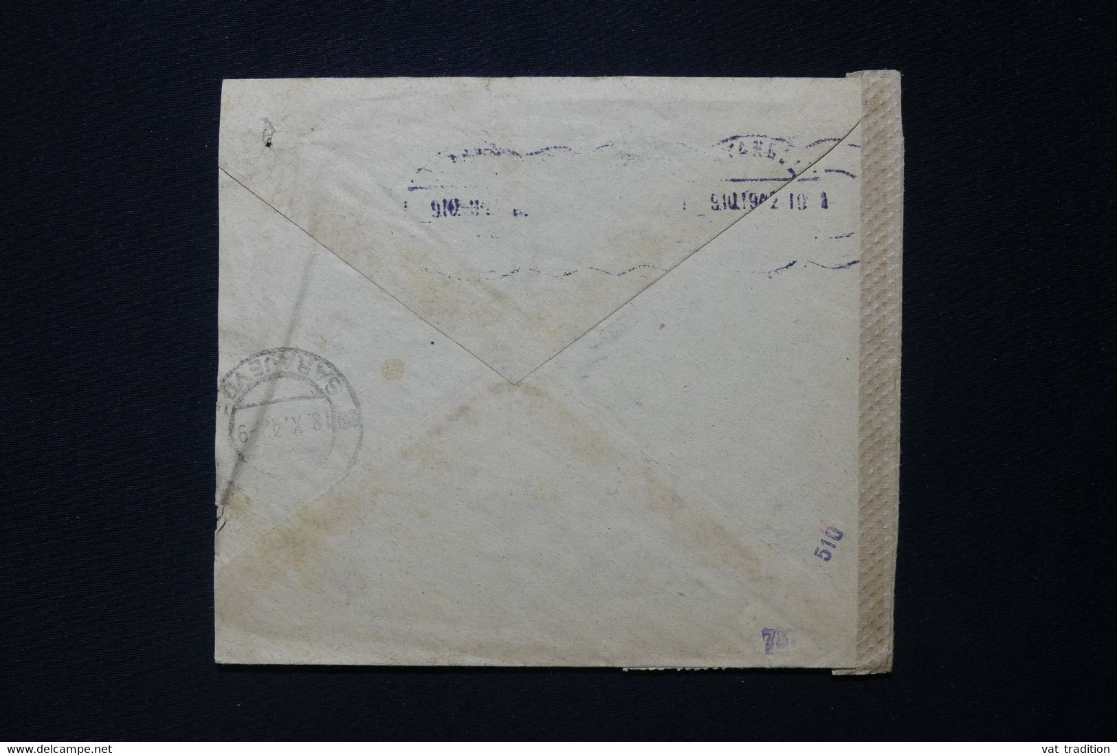 TURQUIE - Enveloppe De Adana Pour La Yougoslavie En 1942 Avec Contrôle Postal Allemand - L 86957 - Storia Postale