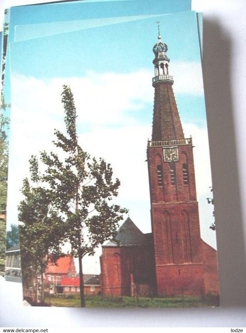 Nederland Holland Pays Bas Medemblik Met NH Kerk En Omgeving - Medemblik