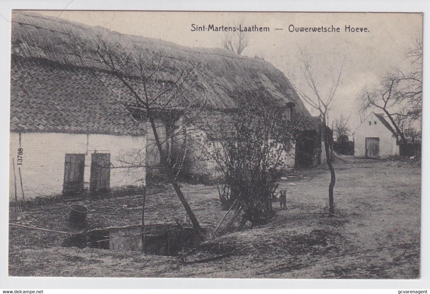 SINT MARTENS LATEM   OUWERWETSCHE HOEVE   2 SCANS - Sint-Martens-Latem