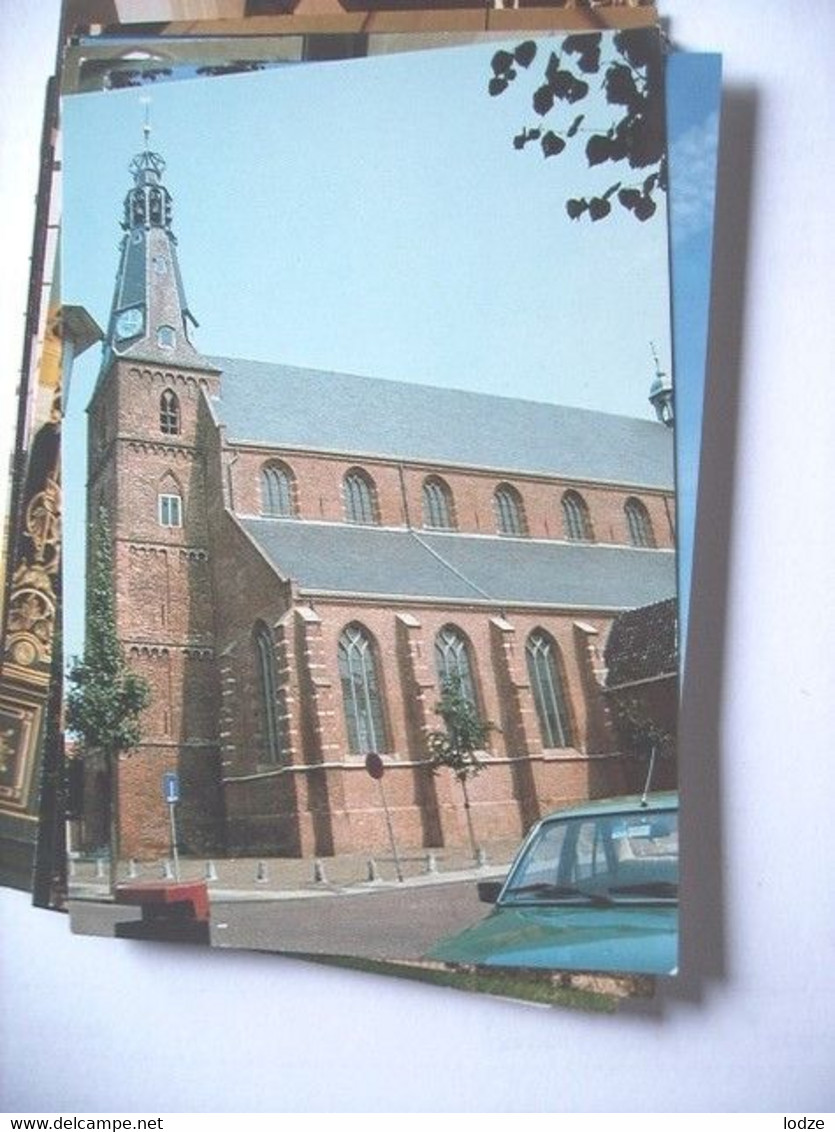 Nederland Holland Pays Bas Weesp Bij Amsterdam Met NH Kerk - Weesp