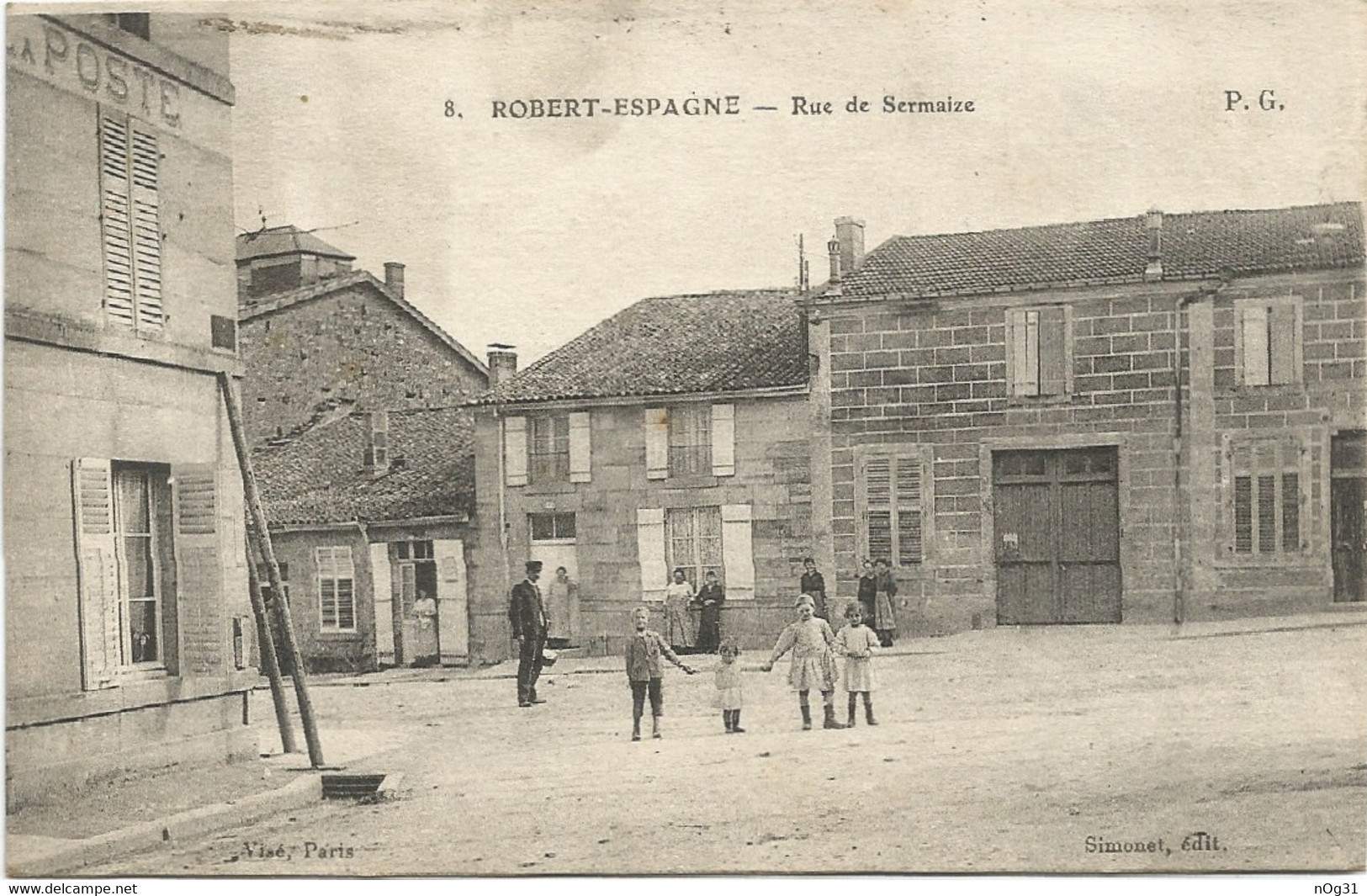 55 - ROBERT-ESPAGNE - Rue De Sermaize - Altri & Non Classificati