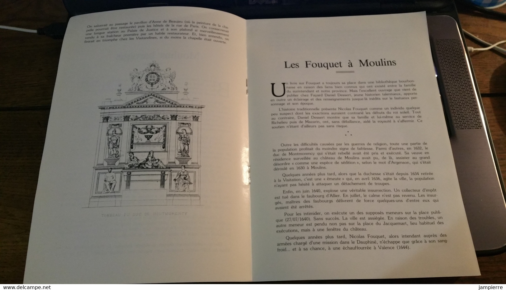 Moulins (03, Allier) - Livret De 16 Pages - Moulins Baroque, Les Fouquet à Moulins - François Colcombet - Bourbonnais