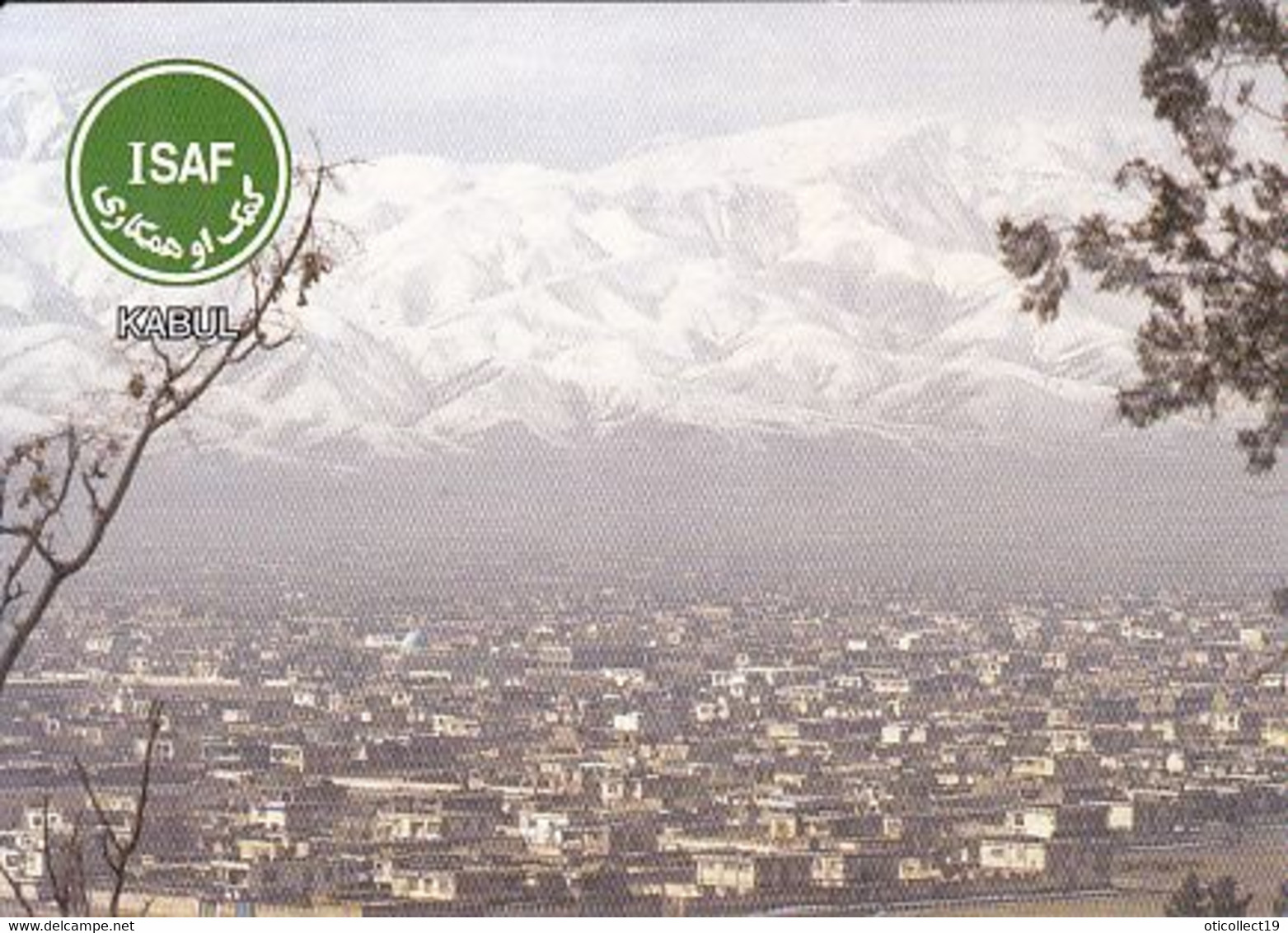 KABUL- TOWN PANORAMA, MOUNTAINS - Afghanistan