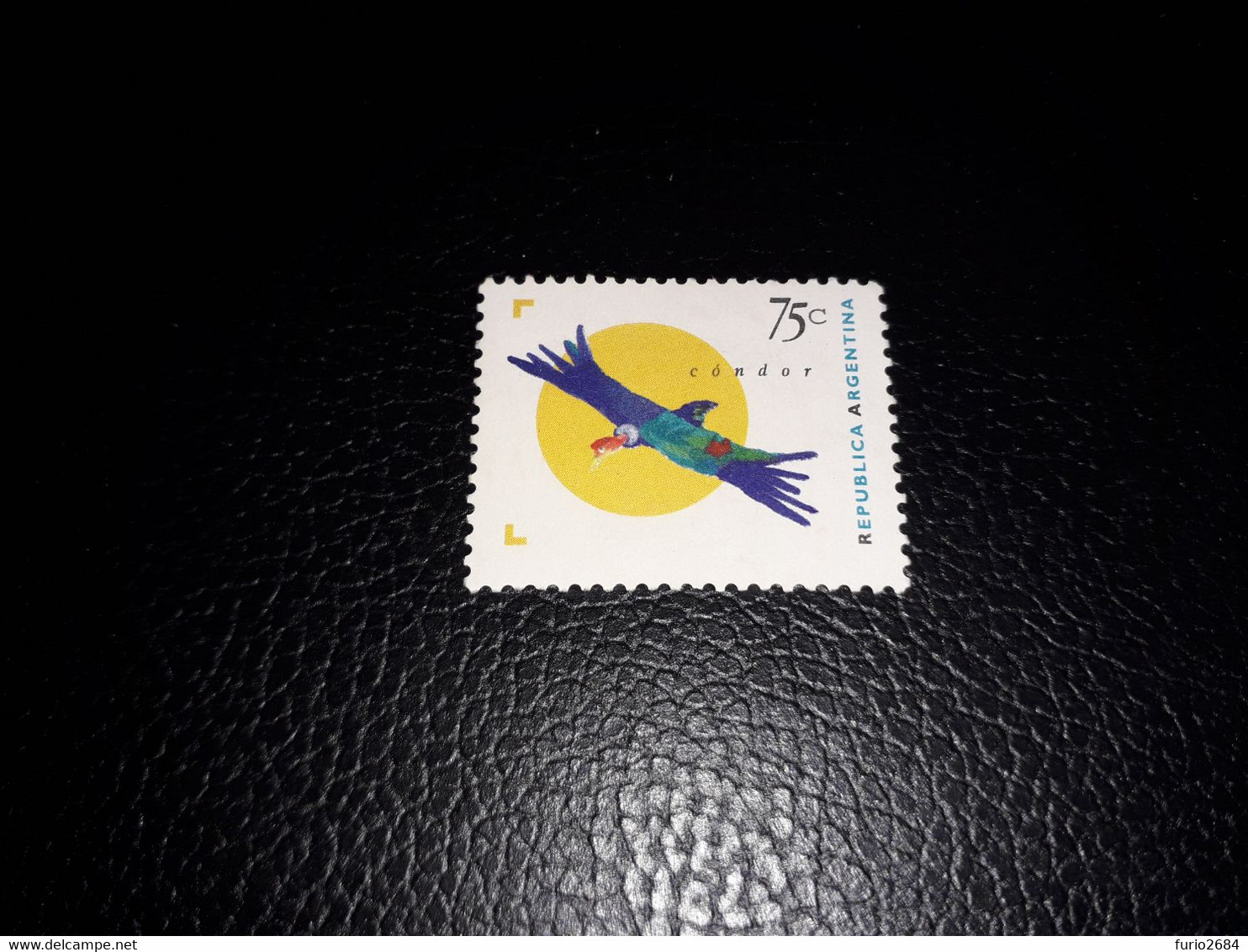 A4MIX18 ARGENTINA CONDOR 1995 "O" - Used Stamps