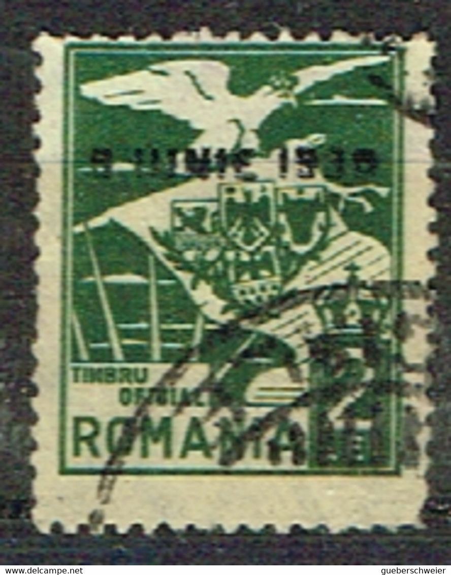 RO 650 - ROUMANIE Service N° 14 Obl. - Dienstmarken