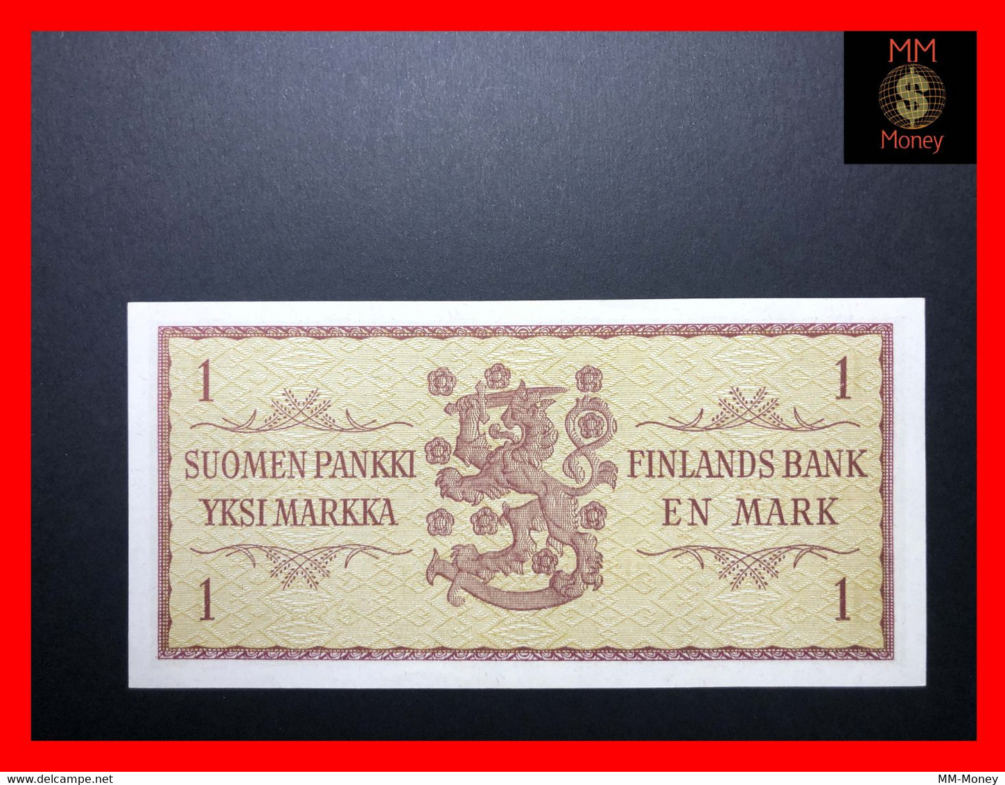 FINLAND 1 Markka  1963 P. 98  Sig.  Karjalainen - Engberg    AU - Finland