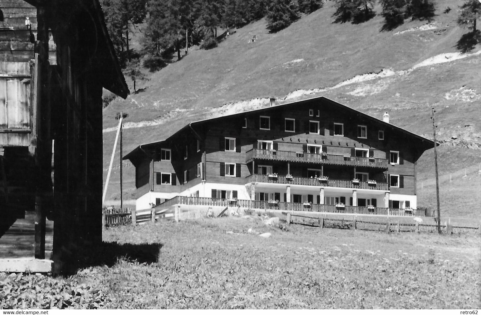 GLURINGEN → Chalet Jungbrunnen, Fotokarte Ca.1960 - Gluringen