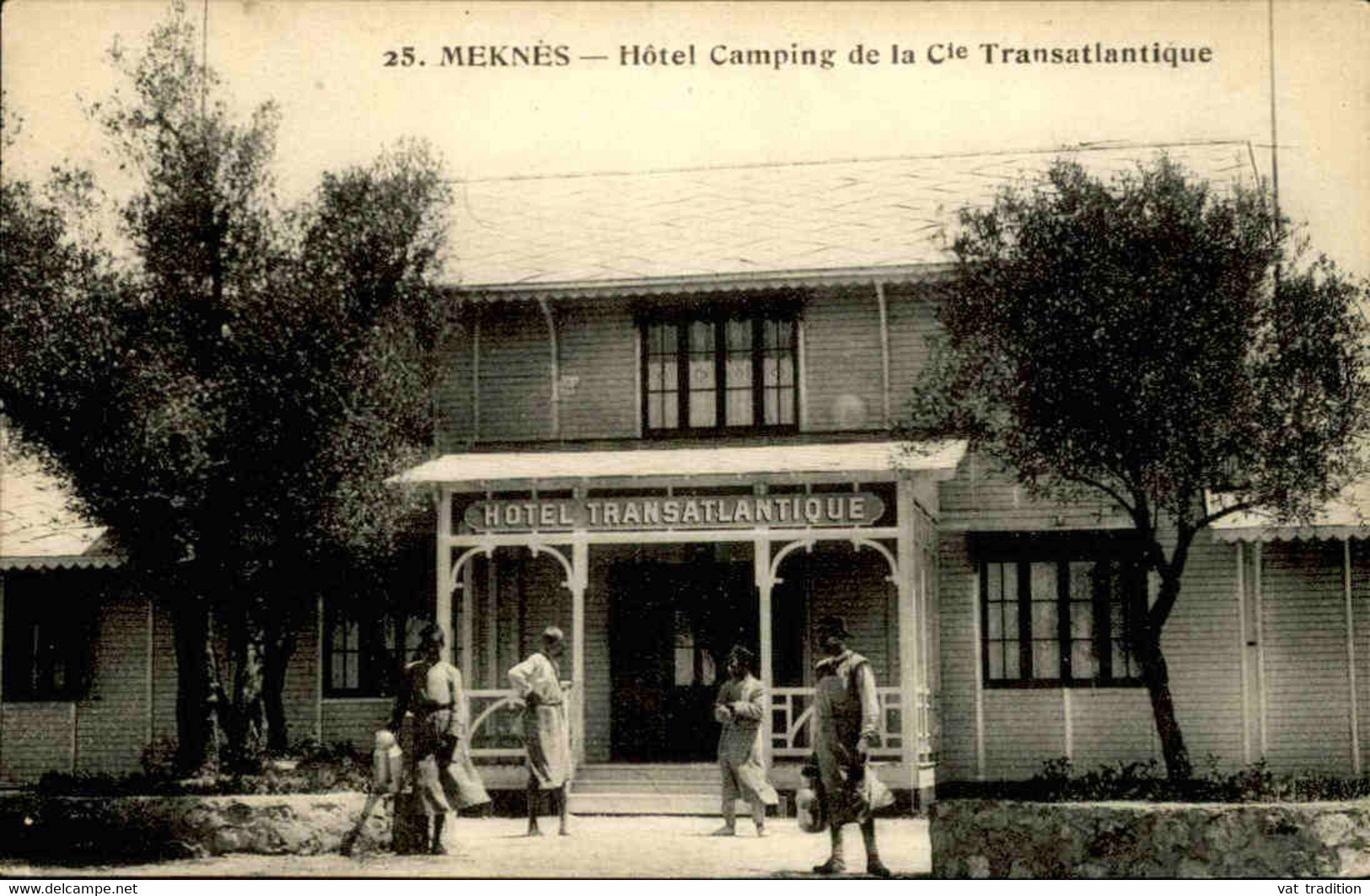MAROC - Carte Postale De Meknès - Hôtel Camping De Cie Transatlantique - L 87001 - Meknès