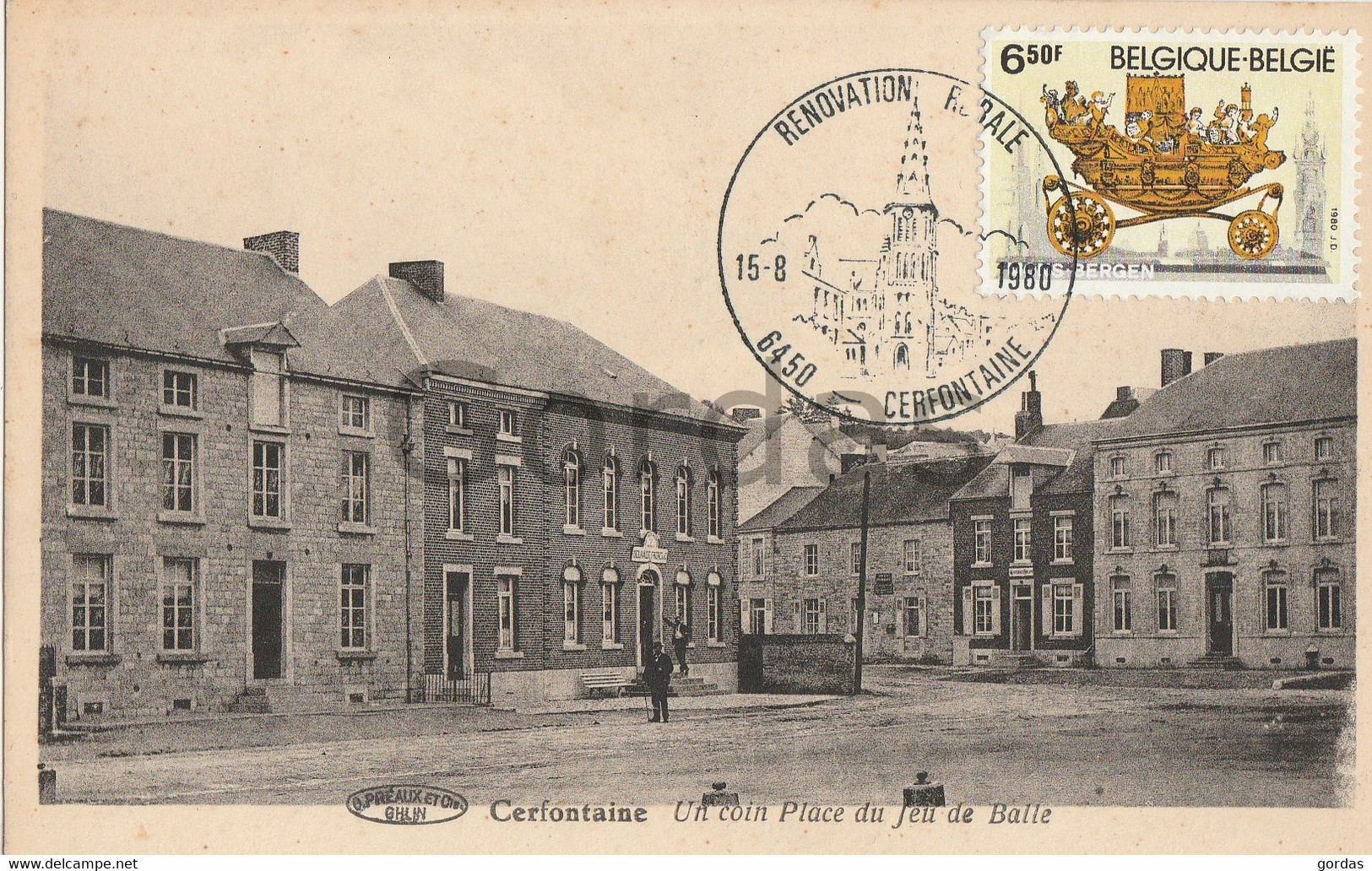 Belgium - Cerfontaine - Un Coin Place Du Feu De Balle - Cerfontaine