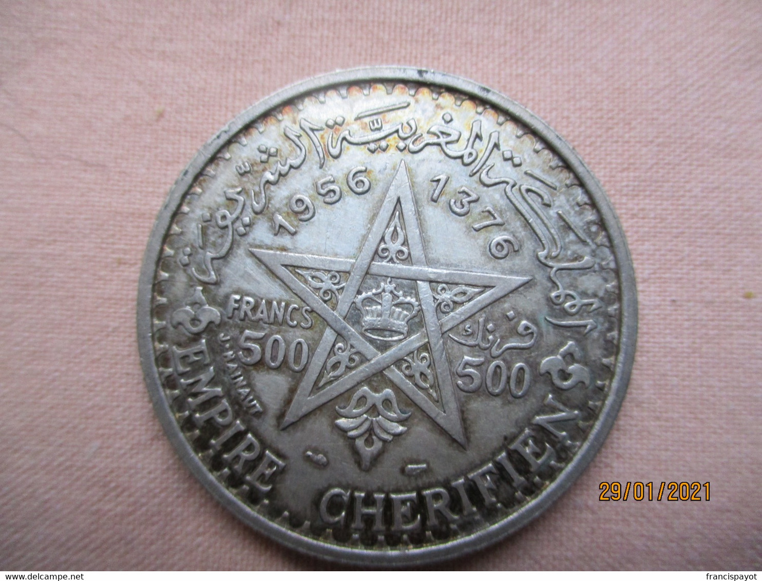 Maroc: 500 Francs 1956 - Marocco