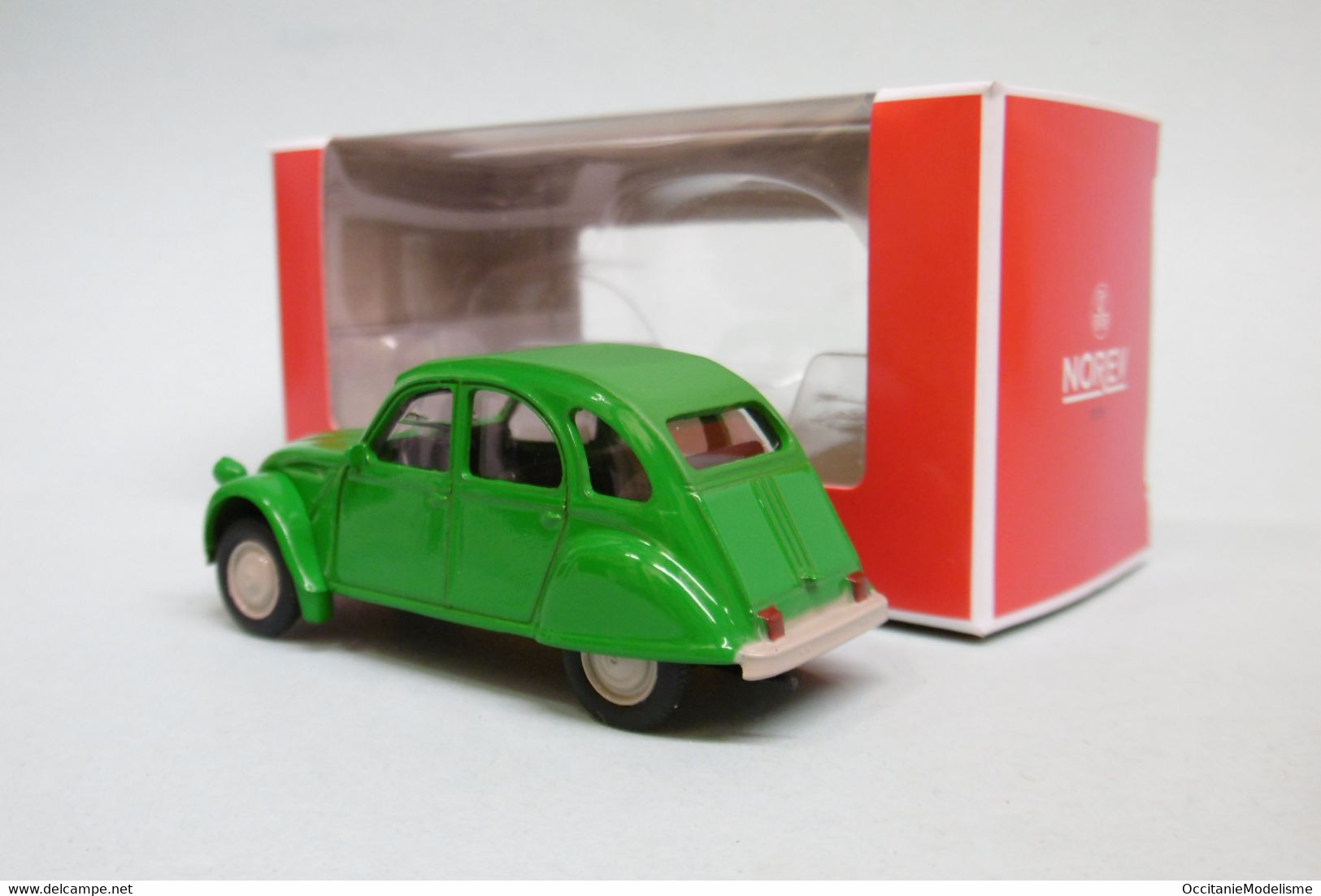 Norev - CITROEN 2CV 6 SPECIAL 1979 Vert Bamboo Neuf NBO 3 Inches 1/64 - Norev