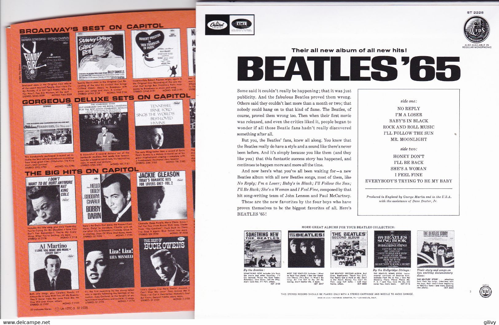 BEATLES - Beatles' 65 - Rock