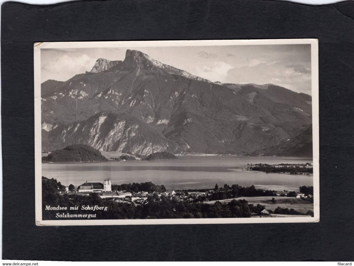 98671     Austria,   Mondsee  Mit  Schafberg,  Salzkammergut,  VG  1956 - Mondsee