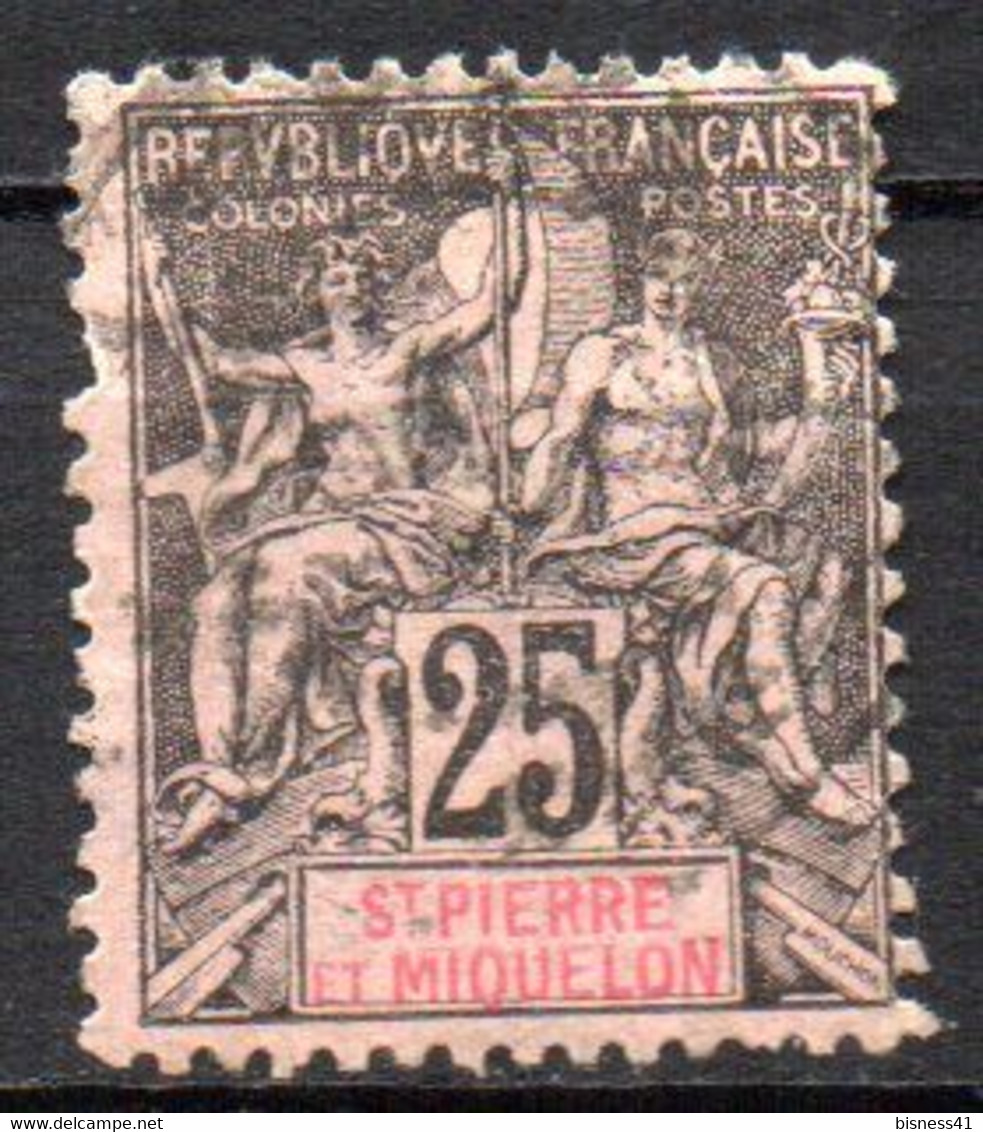 Col19  SPM Saint Pierre & Miquelon N° 66 Oblitéré Cote 4,00€ - Used Stamps
