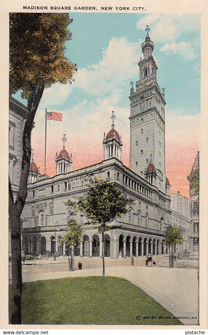 New York City - Madison Square Garden - Unused - By Manhattan Post Card Co. No. 71 - 2 Scans - Stades & Structures Sportives