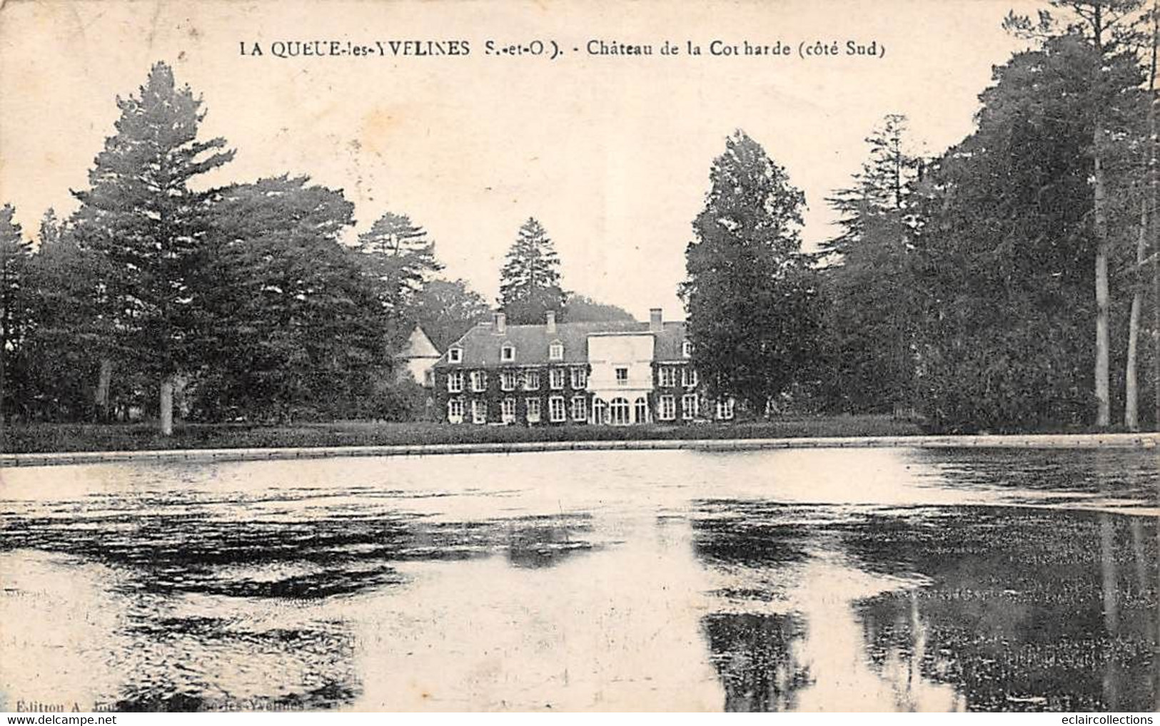 La Queue En Yvelines        78         Château De La Couharde    (voir Scan) - Sonstige & Ohne Zuordnung