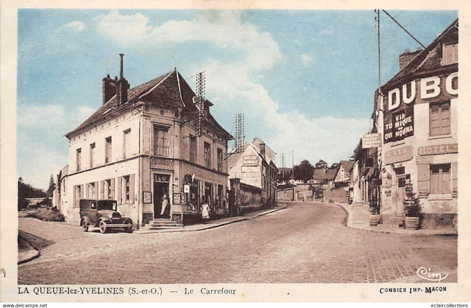 La Queue En Yvelines        78         Le Carrefour. Commerces    (voir Scan) - Andere & Zonder Classificatie