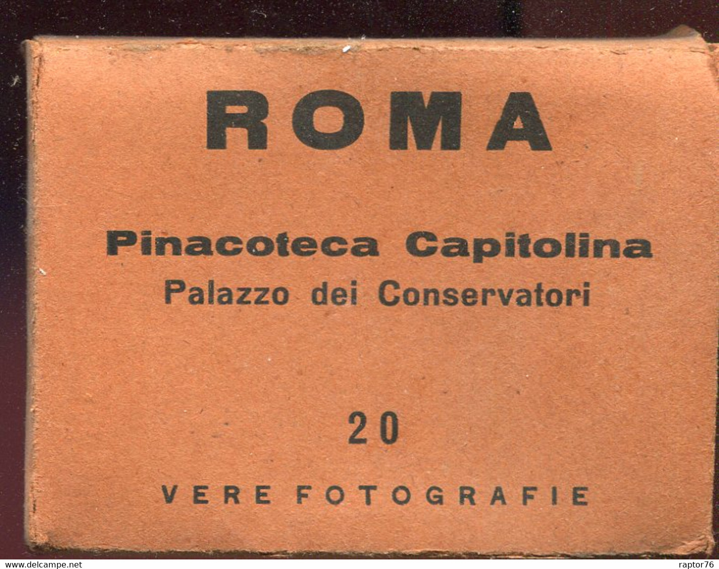 CPA Italie ROME 20 Cartes  CARNET POCHETTE   Complet - Collections & Lots