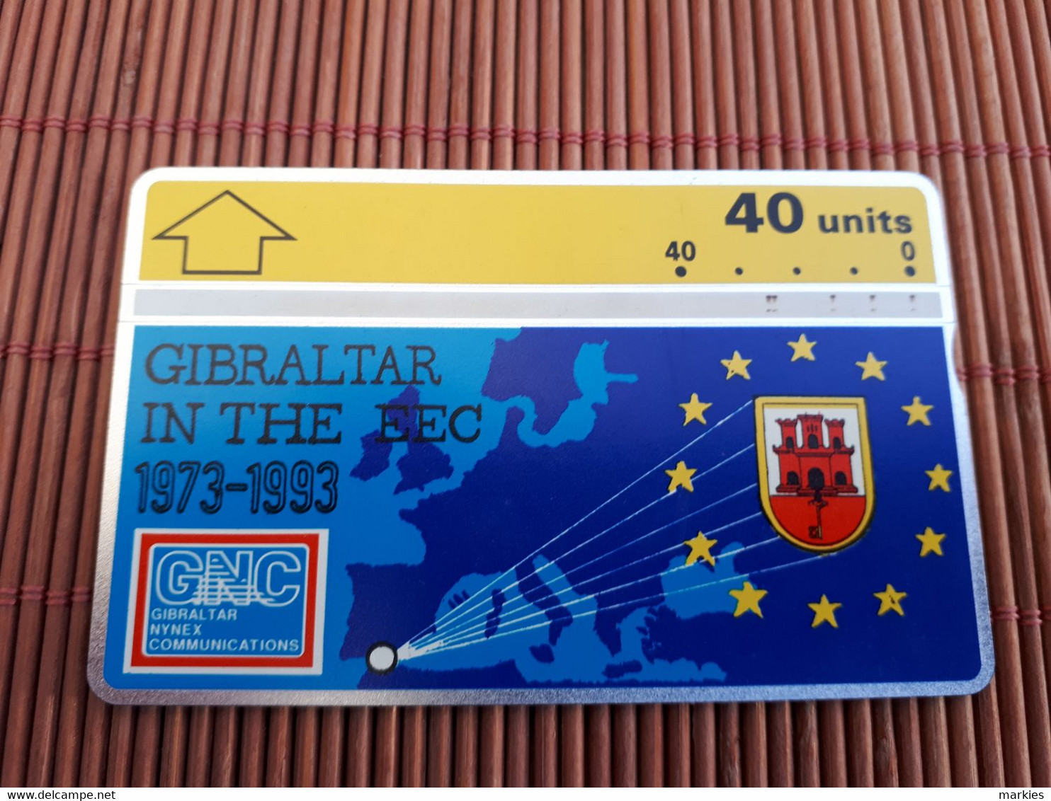 Gibraltar Phonecard 308 A Used Rare - Gibraltar