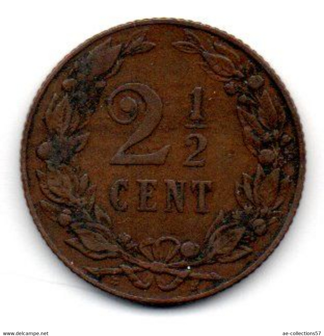 Pays Bas -  2.5 Cents 1906 - TB+ - 2.5 Cent