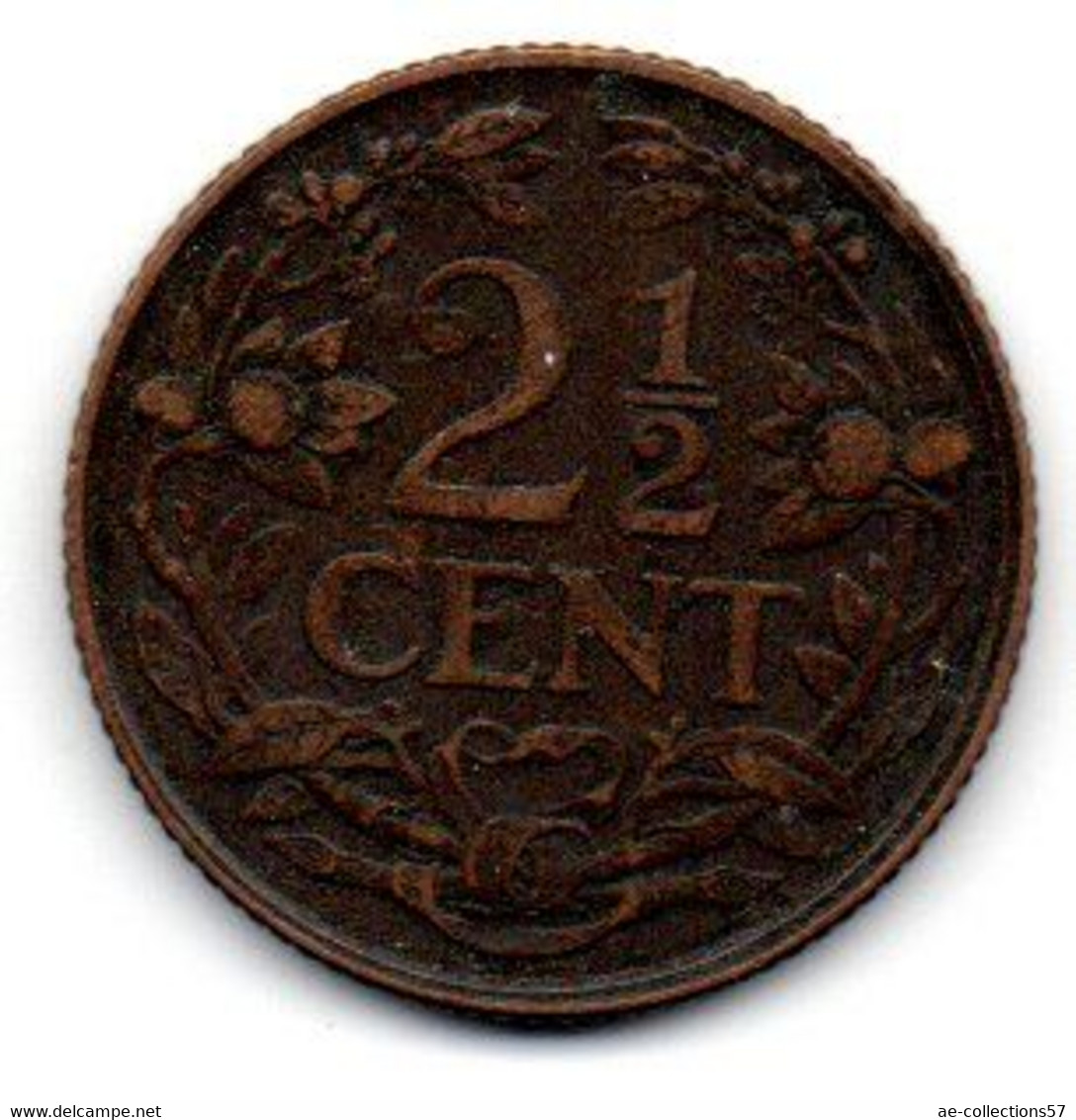 Pays Bas -  2.5 Cents 1914 - TB+ - 2.5 Cent