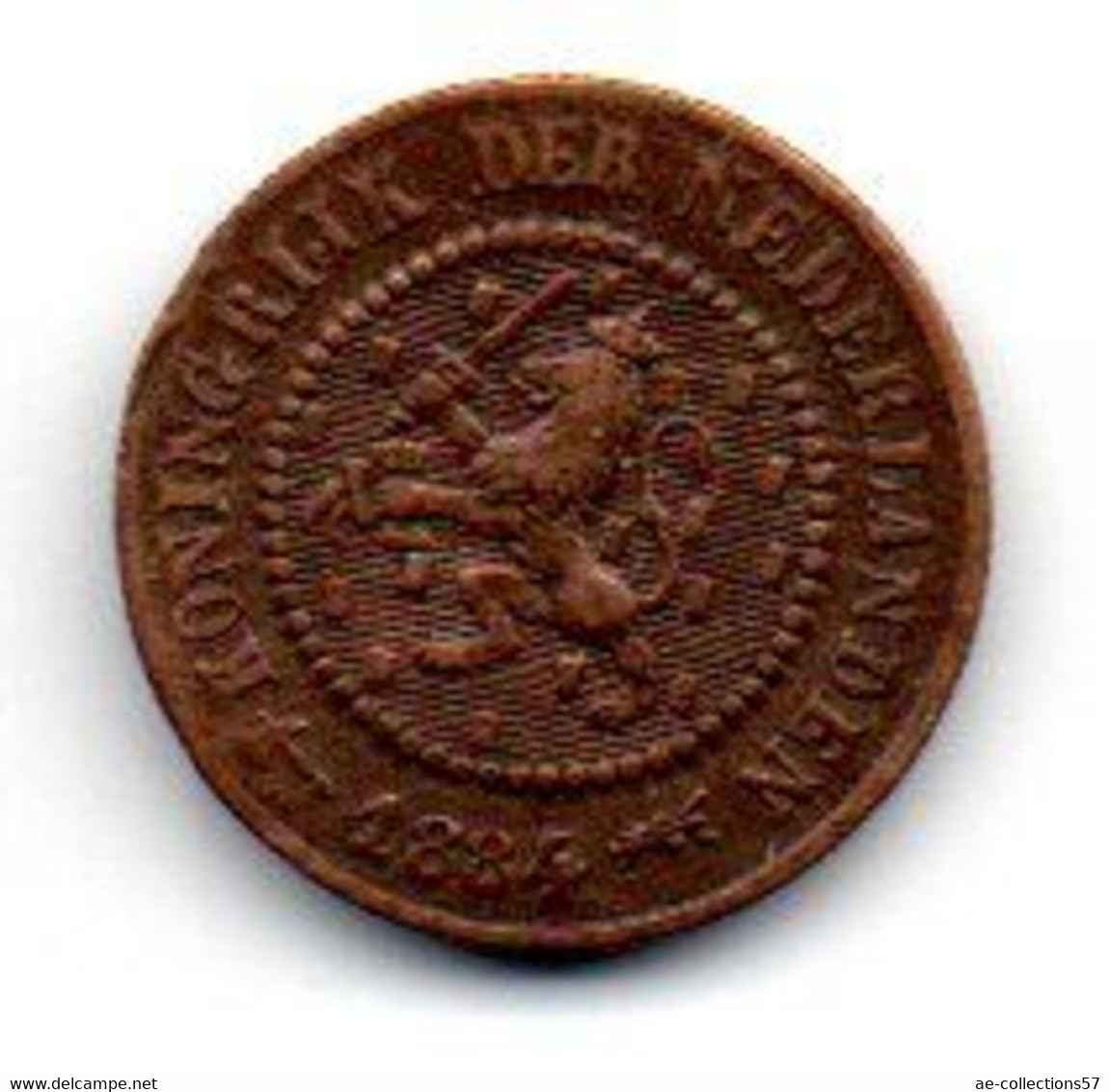 Pays -Bas -  1/2 Cent 1884 - TB+ - 1849-1890 : Willem III