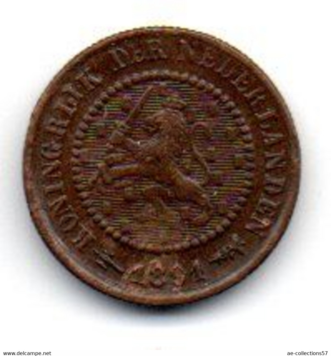 Pays -Bas -  1/2 Cent  1891 -TTB - Non Classificati