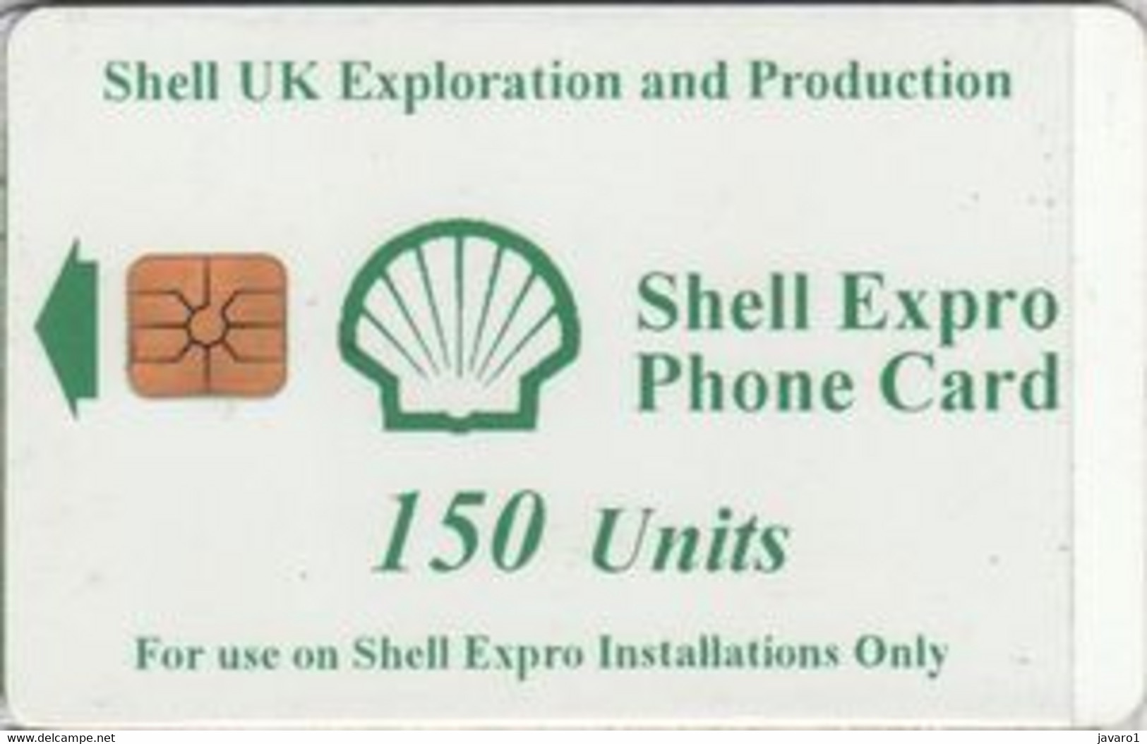 OIL-RIG : C01 150 U Shell Expro USED - Piattaforme Petrolifere